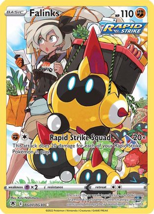 Falinks TG07 - Holofoil SWSH10 Astral Radiance Trainer Gallery - Ultra Rare