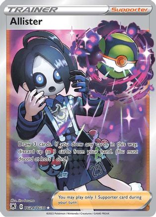 Allister TG24 - Holofoil SWSH10 Astral Radiance Trainer Gallery - Ultra Rare