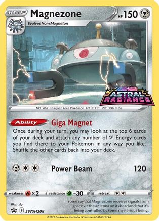 Magnezone SWSH208 - Holofoil SWSH Sword & Shield Promo Cards - Promo