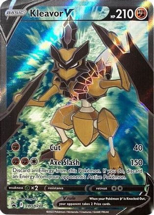 Kleavor V (Full Art) (Full Art) - SWSH248 SWSH248 - Holofoil SWSH Sword & Shield Promo Cards - Promo