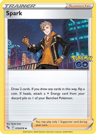 Spark 070 Pokemon GO - Uncommon