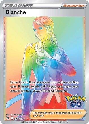 Blanche (Secret) 082 - Holofoil Pokemon GO - Secret Rare