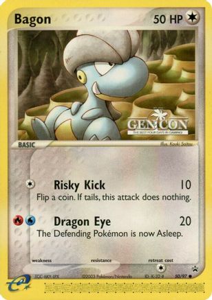 Bagon - 50/97 (Gen Con 2004 Promo)/97 Nintendo Promos - Promo