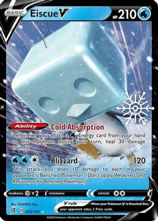Eiscue V (Holiday Calendar) 055/192 - Holofoil Miscellaneous Cards & Products - Promo