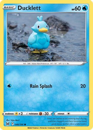 Ducklett 046 SWSH11 Lost Origin - Common