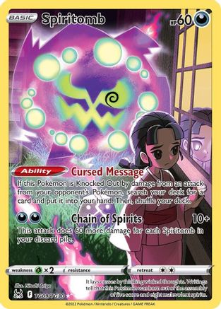 Spiritomb TG09 - Holofoil SWSH11 Lost Origin Trainer Gallery - Ultra Rare
