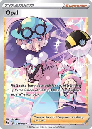 Opal TG28 - Holofoil SWSH11 Lost Origin Trainer Gallery - Ultra Rare