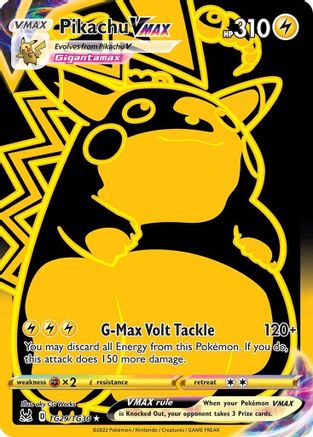 Pikachu VMAX (Secret) TG29 - Holofoil SWSH11 Lost Origin Trainer Gallery - Ultra Rare