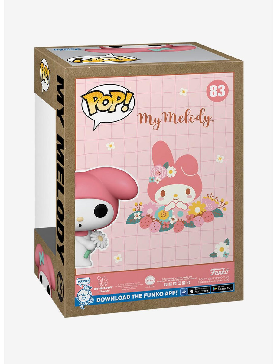 メグットビューティー　コラボ限定BOX Funko Pop! Sanrio - My Melody (with Flower) #83 [BoxLunch