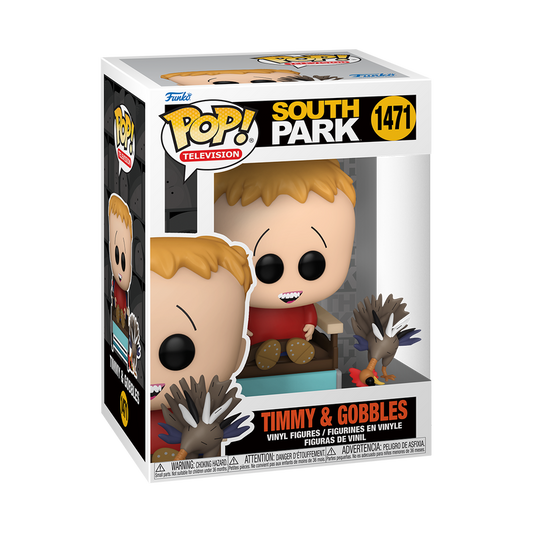 Funko Pop! Television: South Park - Timmy & Gobbles #1471 / Super Satan #1475 / Wonder Tweek #1472 / Farmer Randy #1473 / Chef #1474 / Mr. Mackey #1476