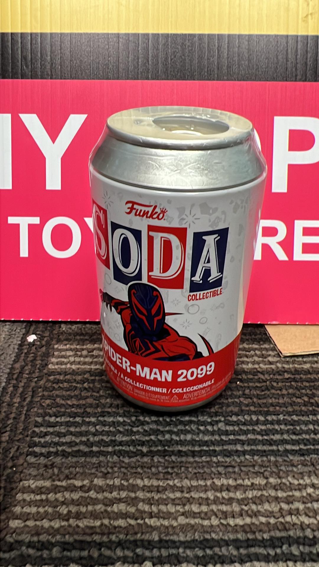 Funko SODA INTO THE SPIDER-VERSE MARVEL Spider-man 2099 *CHANCE OF CHASE*