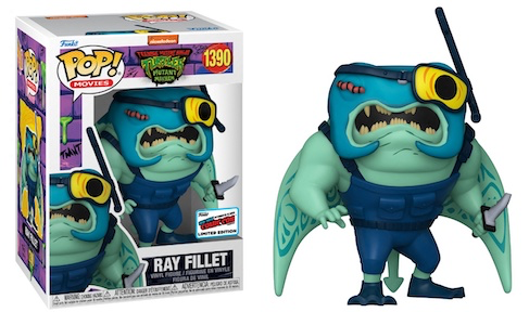 FUNKO POP! TMNT TEENAGE MUTANT NINJA TURTLES MUTANT MAYHEM RAY FILLET #1390  [NYCC FALL CONVENTION EXCLUSIVE] *PREORDER*