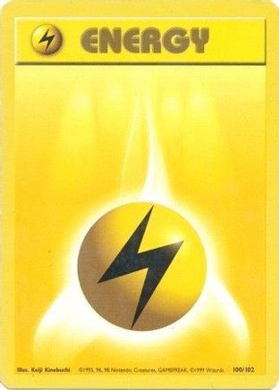 Lightning Energy 100 Base Set - Common