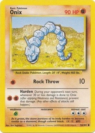 Onix 056 Base Set - Common