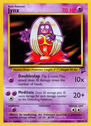 Jynx 045 Base Set 2 - Uncommon