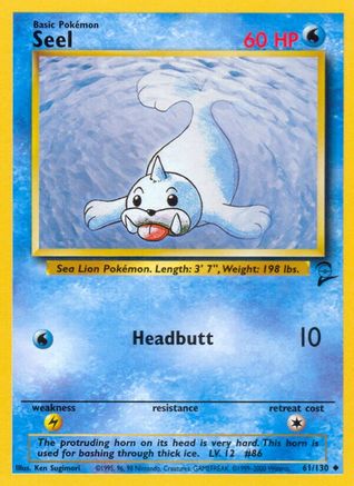 Seel 061 Base Set 2 - Uncommon