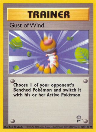 Gust of Wind 120 Base Set 2 - Common