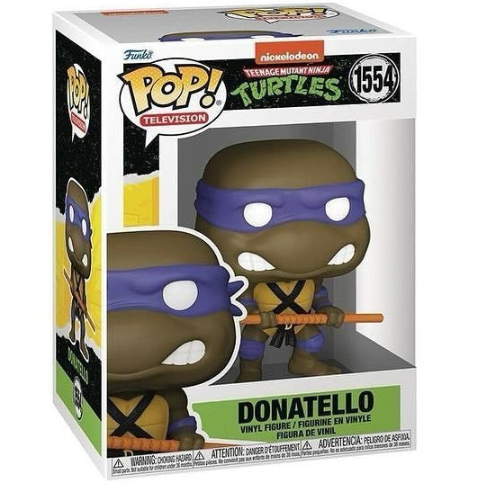 Funko Pop Television Teenage Mutant Ninja Turtles Donatello Leonardo Raphael Michelangelo Slash