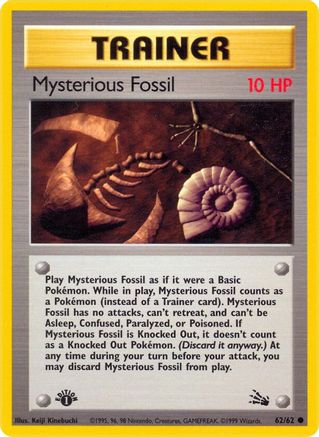 Mysterious Fossil 062 - Unlimited Fossil - Common