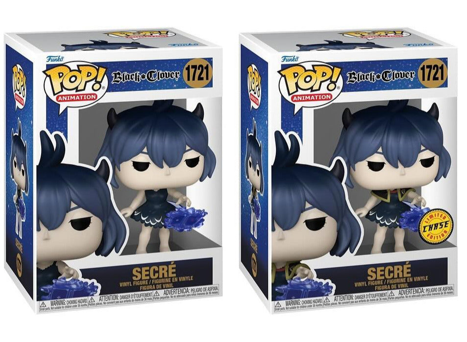 Funko Pop! Anime: Black Clover - William Vangeance #1718 / Leopold Vermillion #1719 / Magna Swing #1720 / Secre #1721 / Vanessa Enoteca #1722 **PREORDER**