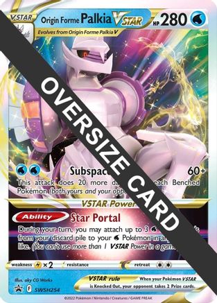 Origin Forme Palkia VSTAR - SWSH254 - Holofoil Jumbo Cards - Promo