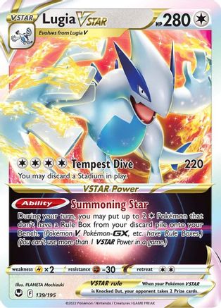 Lugia VSTAR 139 - Holofoil SWSH12 Silver Tempest - Ultra Rare