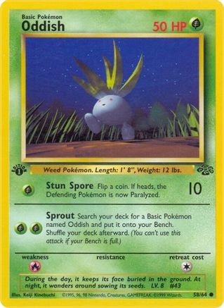 Oddish 058 - Unlimited Jungle - Common