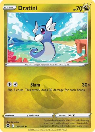 Dratini 129 SWSH12 Silver Tempest - Common