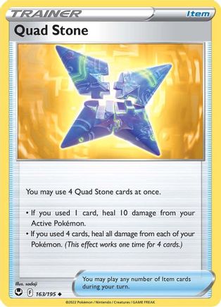 Quad Stone 163 SWSH12 Silver Tempest - Uncommon