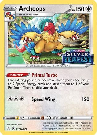 Archeops (Prerelease) SWSH272 - Holofoil SWSH Sword & Shield Promo Cards - Promo