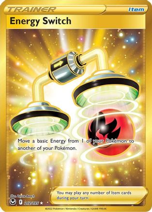 Energy Switch (Secret) 212 - Holofoil SWSH12 Silver Tempest - Secret Rare