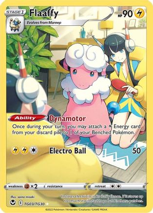 Flaaffy TG03 - Holofoil SWSH12 Silver Tempest Trainer Gallery - Ultra Rare