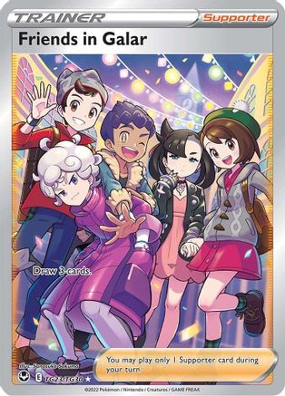 Friends in Galar TG23 - Holofoil SWSH12 Silver Tempest Trainer Gallery - Ultra Rare
