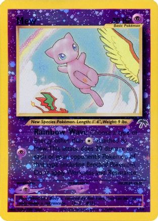 Mew 001 - Reverse Holofoil Southern Islands - Promo