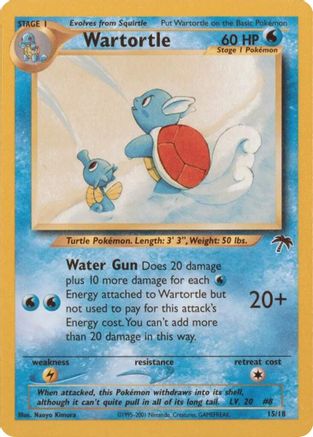 Wartortle 015 Southern Islands - Promo