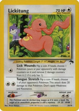 Lickitung 016 Southern Islands - Rare