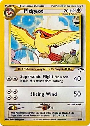 Pidgeot 002 Southern Islands - Promo