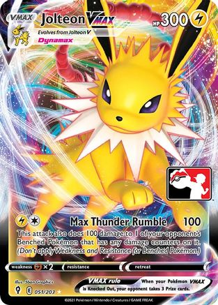 Jolteon VMAX - Holofoil Prize Pack Series Cards - Ultra Rare
