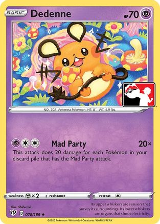 Dedenne - Holofoil Prize Pack Series Cards - Uncommon