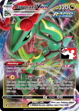 Rayquaza VMAX - Holofoil Prize Pack Series Cards - Ultra Rare