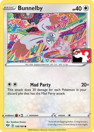 Bunnelby Prize Pack Series Cards - Common
