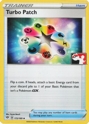 Turbo Patch - Holofoil Prize Pack Series Cards - Uncommon