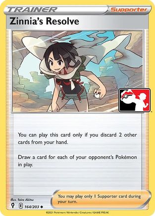 Zinnia's Resolve - Holofoil Prize Pack Series Cards - Uncommon