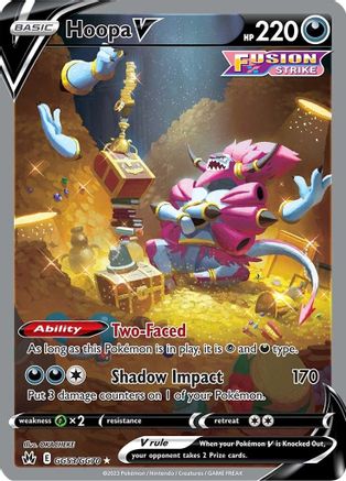 Hoopa V GG53 - Holofoil Crown Zenith Galarian Gallery - Ultra Rare