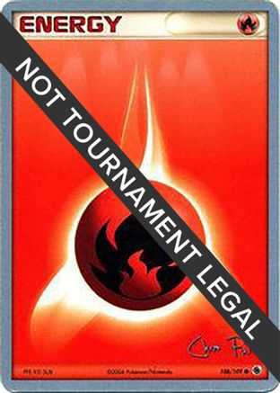 Fire Energy - 2004 (Chris Fulop) 108 World Championship Decks - Common