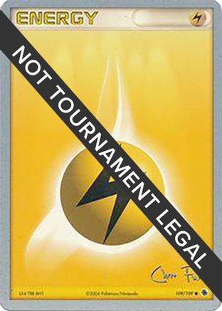 Lightning Energy - 2004 (Chris Fulop) 109 World Championship Decks - Common