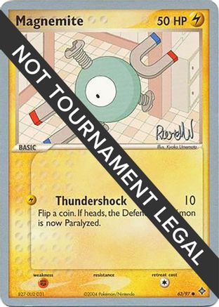 Magnemite - 2004 (Reed Weichler) 063 World Championship Decks - Common