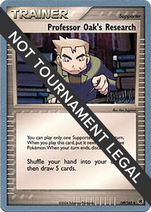 Professor Oak's Research - 2004 (Reed Weichler) 149 World Championship Decks - Uncommon