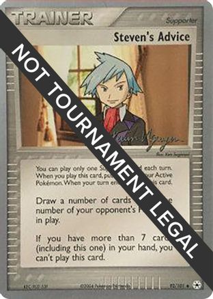 Steven's Advice - 2004 (Kevin Nguyen) 092 World Championship Decks - Uncommon