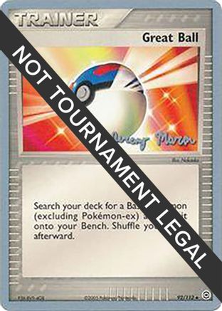 Great Ball - 2005 (Jeremy Maron) 092 World Championship Decks - Uncommon